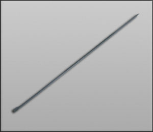 RR  098 : Slate Bar, Pointed & Chisel End
