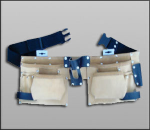 RR  226 : Double Leather Tool Pouch