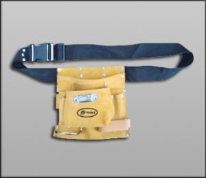 RR  212 : 5 Pocket Single Leather Tool Pouch