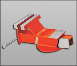 RR 051 : All Steel Bench Vice , Round Base Fixed