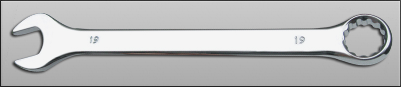 RR 001 Mirror Polished Combination Spanner