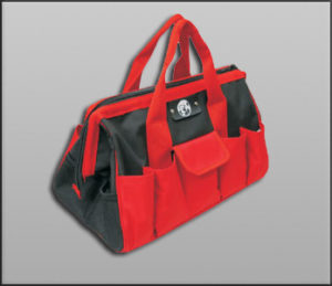 RR 290 : 20 Pocket Hard Bottom Tool Bag