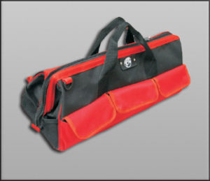 RR  289 : 18 Pocket Hard Bottom Tool Bag